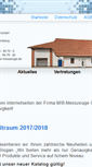 Mobile Screenshot of mib-messzeuge.de